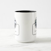 Personalized Photo and Name with Job Title Tasse (Zentrum)