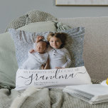 Personalized Photo and Text Photo Collage Kissen<br><div class="desc">Make a Personalized Photo keepsake pillow from Ricaso - add your own photos and text - photo collage keepsake gifts - MY FAVORITE PEOPLE CALL ME add your own text</div>