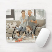 Personalized Photo and Text Photo Mousepad (Mit Mouse)