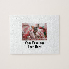 Personalized Photo and Text Puzzle