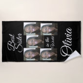 PERSONALIZED PHOTO BEACH TOWEL STRANDTUCH (Vorderseite)
