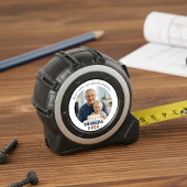 Personalized Photo Best Grandpa Ever Maßband