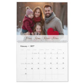 Personalized Photo Calendar Kalender (Feb 2027)