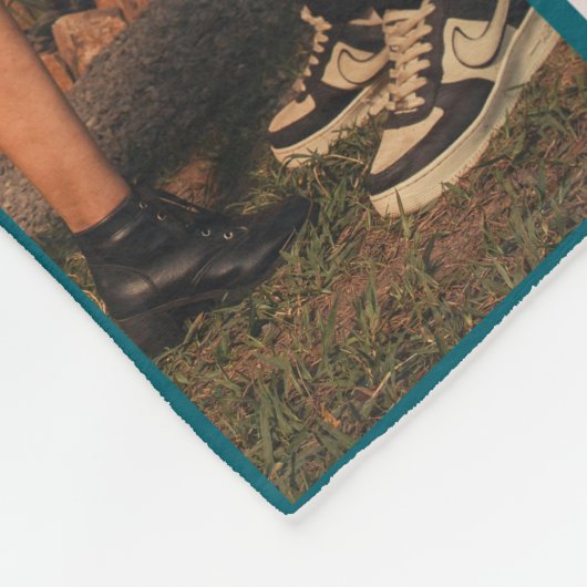 Personalized Photo Collage Blanket Fleecedecke (Ecke)