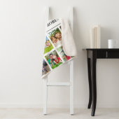 Personalized Photo Collage Blanket Photo Sherpadecke (Beispiel)