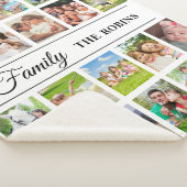 Personalized Photo Collage Blanket Photo Sherpadecke (3/4)