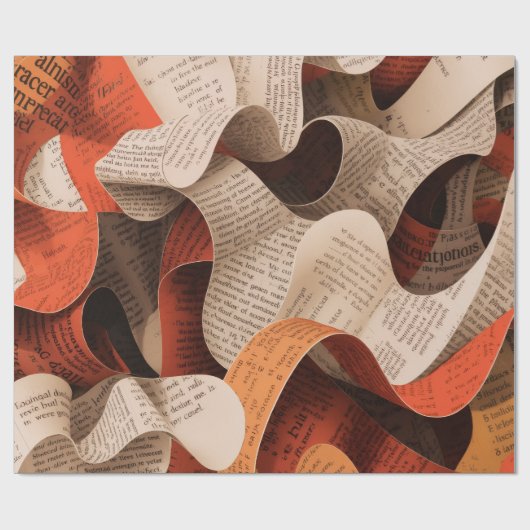 Personalized Photo Collage Gift | Custom Memory Ke Geschenkpapier (Flach)