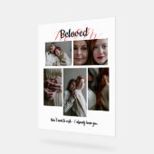 Personalized Photo Collage Gift for Mom Acrylschild (Winkel)