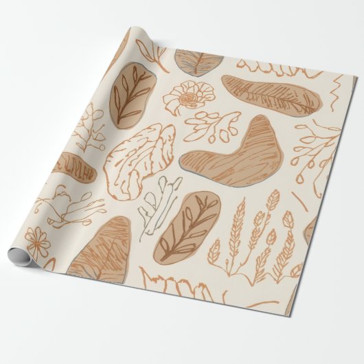 Personalized Photo Collage Gift | Wrapping Paper Geschenkpapier (Ungerollt)