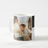 Personalized Photo Collage Kaffeetasse (Vorderseite Links)