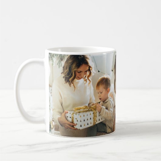 Personalized Photo Collage Kaffeetasse (Links)