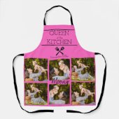 Personalized Photo Collage Kitchen Apron Schürze (Vorderseite)