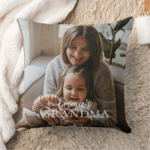 Personalized Photo & Custom Text Grandma Since -