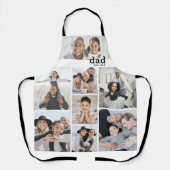 Personalized Photo Dad Schürze (Vorderseite)