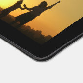 Personalized Photo Desk Mat for Office Workspace Schreibtischunterlage (Ecke)