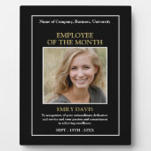 Personalized Photo - Employee Award Plaque Fotoplatte (Vorderseite)