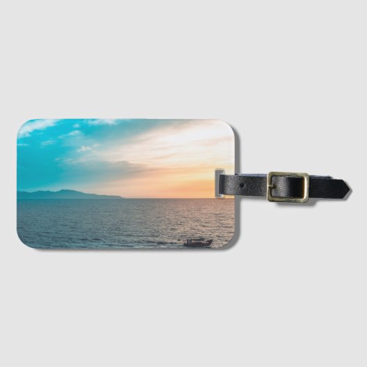 Personalized Photo Gepäckanhänger (Vorderseite (Horizontal))