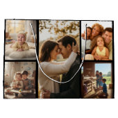 Personalized Photo Gift Bag for Special Occasions Große Geschenktüte (Rückseite)