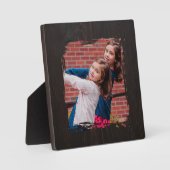 Personalized Photo Gift - Custom Picture Frame  Fotoplatte (Vorderseite)