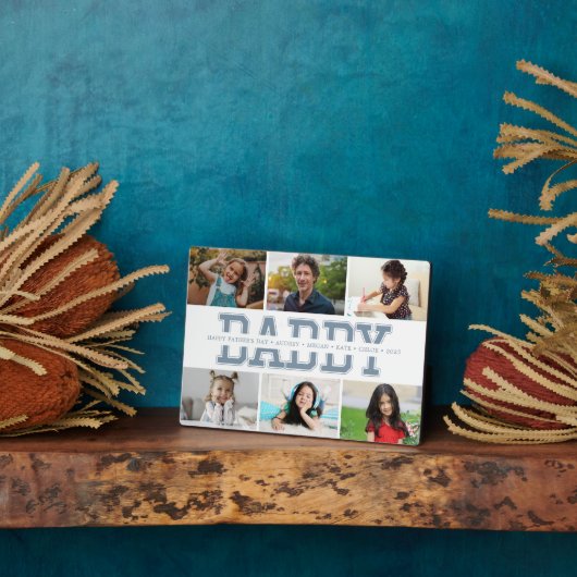 Personalized Photo Gift for Daddy Fotoplatte (Seite)