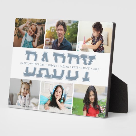 Personalized Photo Gift for Daddy Fotoplatte (Seite)