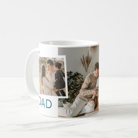 Personalized Photo Gift for Fathers Day Kaffeetasse (Vorderseite Links)