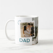 Personalized Photo Gift for Fathers Day Kaffeetasse (Links)