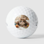 Personalized Photo Golf Ball Luxury Custom Design (Vorderseite)