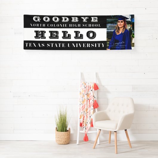 Personalized Photo Graduation Banner - Custom Grad (Insitu)