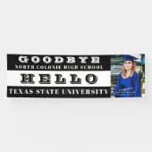 Personalized Photo Graduation Banner - Custom Grad (Horizontal)