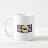 Personalized Photo Heart Mug Custom Love Gift Kaffeetasse (Links)