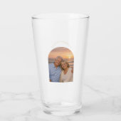 Personalized Photo Keepsake 50th Anniversary Gift Glas (Rückseite)