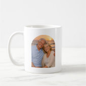 Personalized Photo Keepsake 50th Anniversary Gift Kaffeetasse (Links)