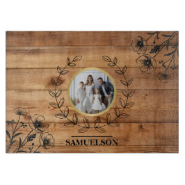 Personalized Photo Keepsake Cutting Board Schneidebrett
