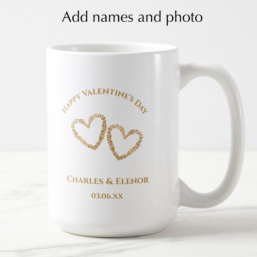 Personalized Photo Keepsake Valentines Day Gift Kaffeetasse