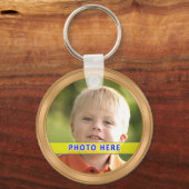 Personalized Photo Key Chain with INSTRUCTIONS Schlüsselanhänger (Vorderseite)