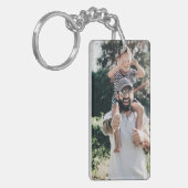 Personalized Photo Keychain: Custom Acrylic Family Schlüsselanhänger (Vorderseite links)