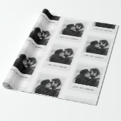 Personalized Photo  – Love You Forever Geschenkpapier (Ungerollt)