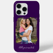 Personalized Photo Memories Custom iPhone Case (Rückseite)