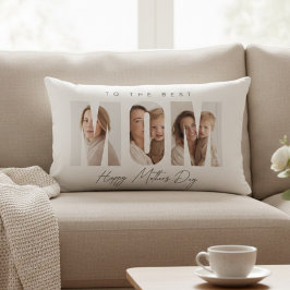 Personalized Photo MOM Mother’s Day Lendenkissen