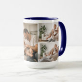 Personalized Photo Mug – Our First Father’s Day Tasse (VorderseiteRechts)