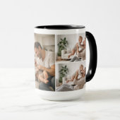 Personalized Photo Mug – Our First Father’s Day Tasse (VorderseiteRechts)