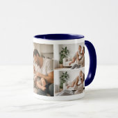 Personalized Photo Mug – Our First Father’s Day Tasse (VorderseiteRechts)