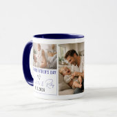 Personalized Photo Mug – Our First Father’s Day Tasse (Vorderseite Links)