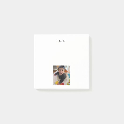 PERSONALIZED PHOTO notes Post-it Klebezettel (Vorderseite)