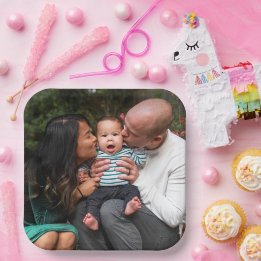 Personalized Photo Pappteller (Party)