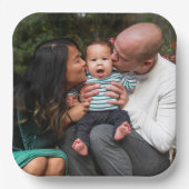 Personalized Photo Pappteller (Vorderseite)