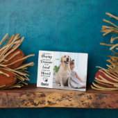 Personalized Photo Pet Memorial Fotoplatte (Seite)