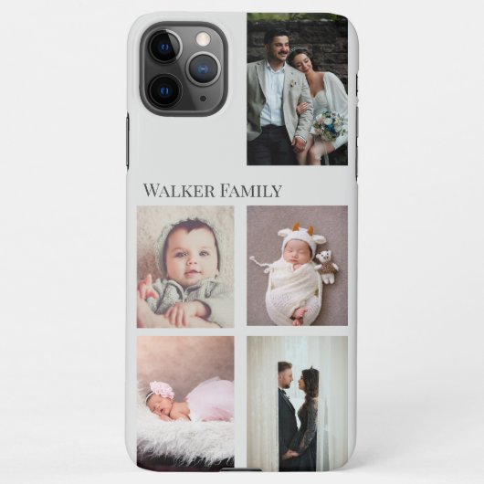 Personalized Photo Phone Case Upload Your  image iPhone Hülle (Rückseite)