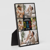 Personalized Photo Plaque | Our First Father’s Day Fotoplatte (Seite)